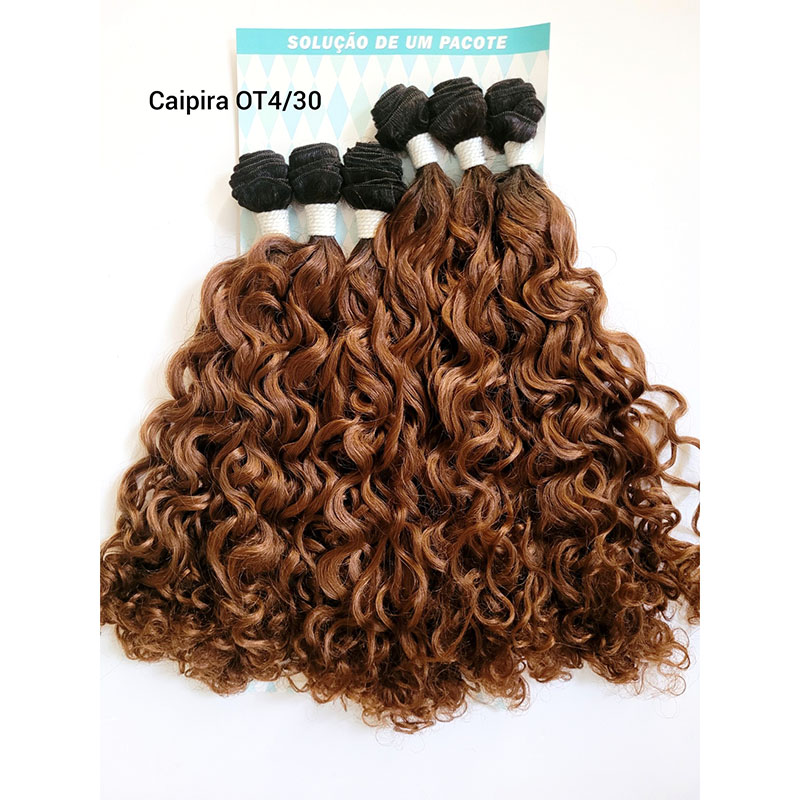 CABELO CACHEADO BIO VEGETAL CAIPIRA - FASION PRIME - (55CM) - Cassulinha  Cabelos