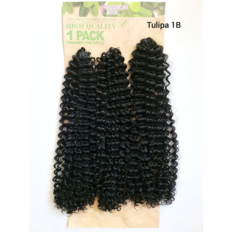 Cabelo Orgânico Cacheado Sleek Tulipa Crochet Braids Hair 70cm - Rosa Maré  Cabelos