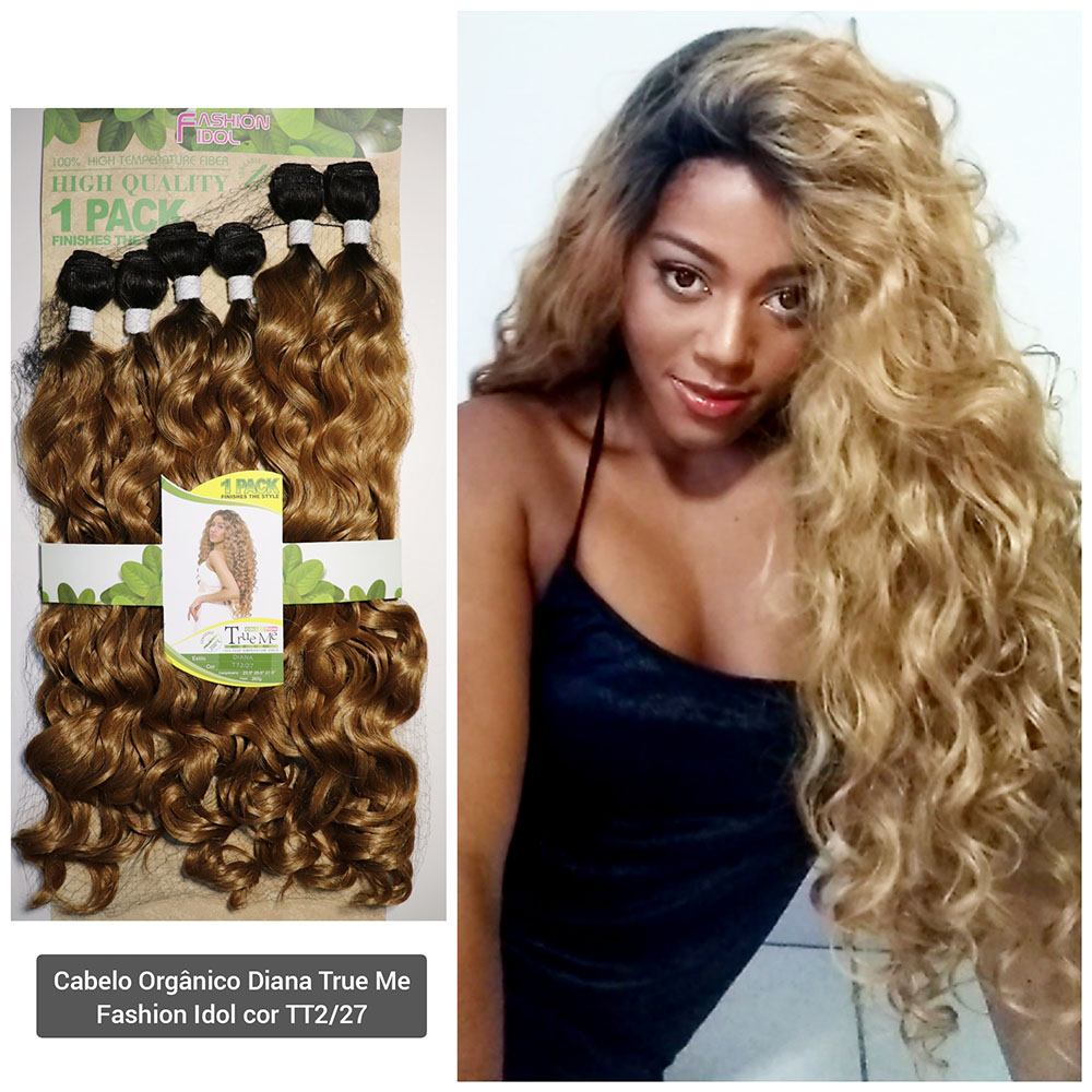 Cabelo Bonito - Fashion Idol - Loiro - Universo dos Cabelos