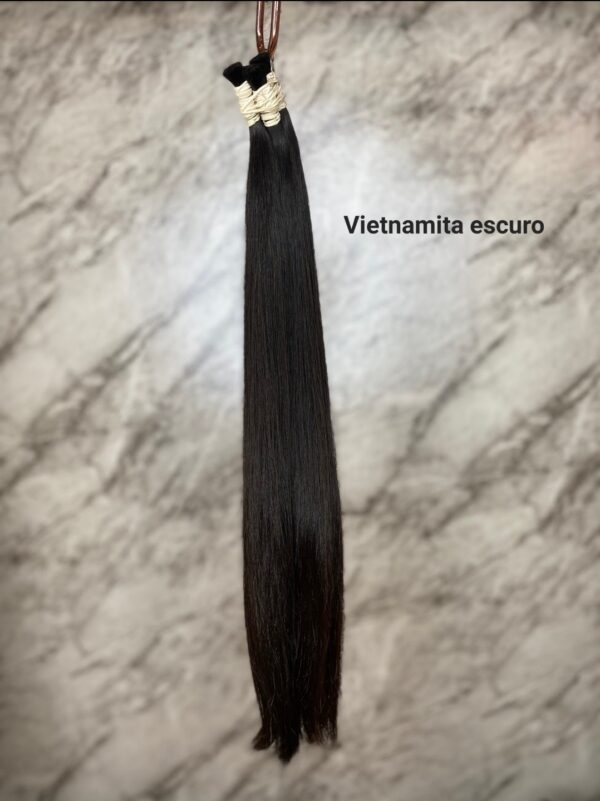 Cabelo Vietnamita Escuro